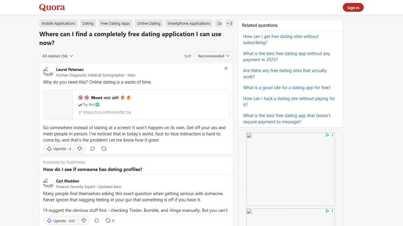Where can I find a completely free dating application I can use now? - Quora